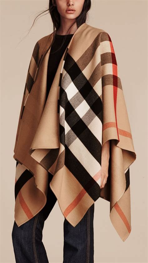 burberry poncho initialen|Burberry ponchos on sale.